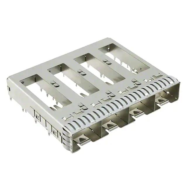2169260-1 SFP+ Cage Ganged 1 X 4 Connector NO Lightpipe Through Hole